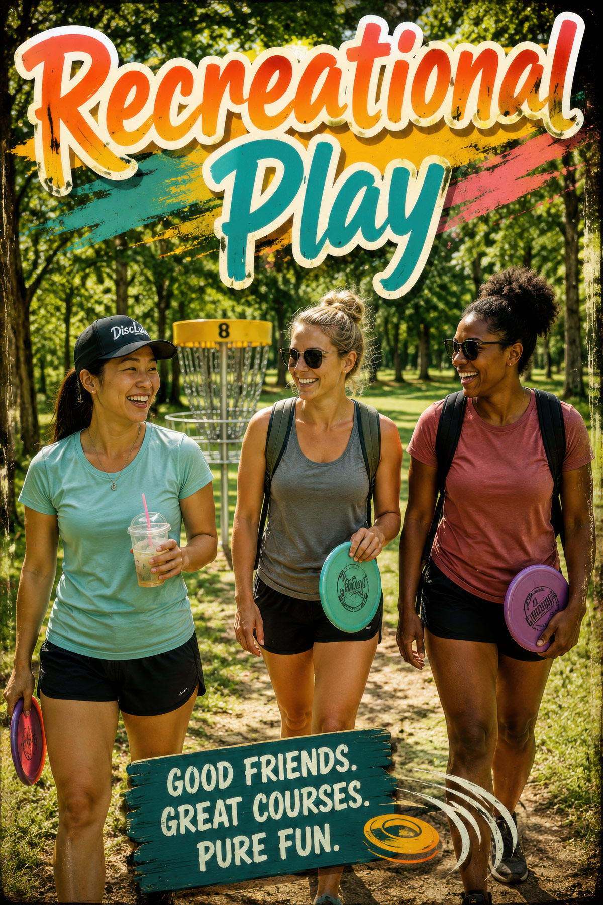 FA3 disc golf illustration