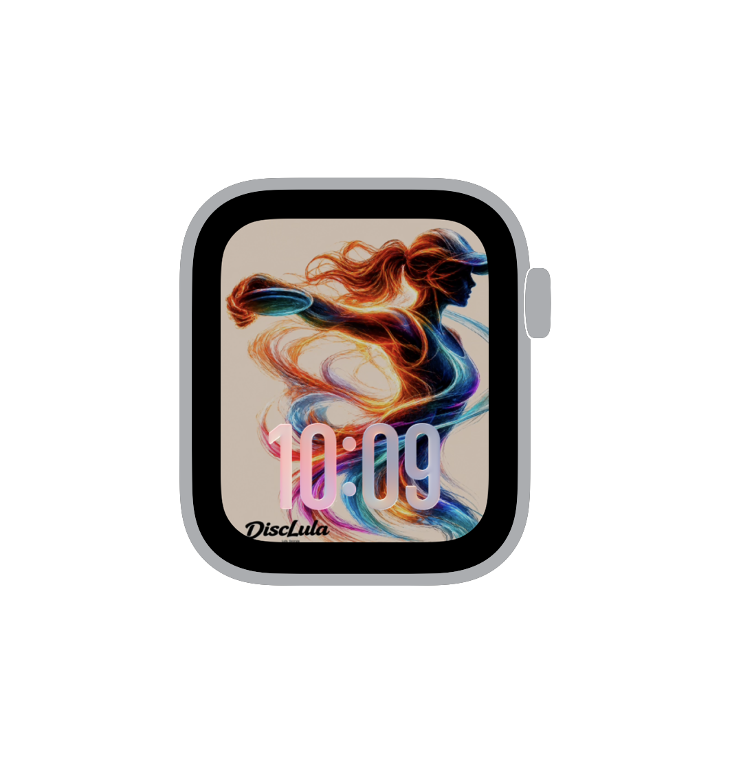 Dynamic Disc Golfer Apple Watch face preview